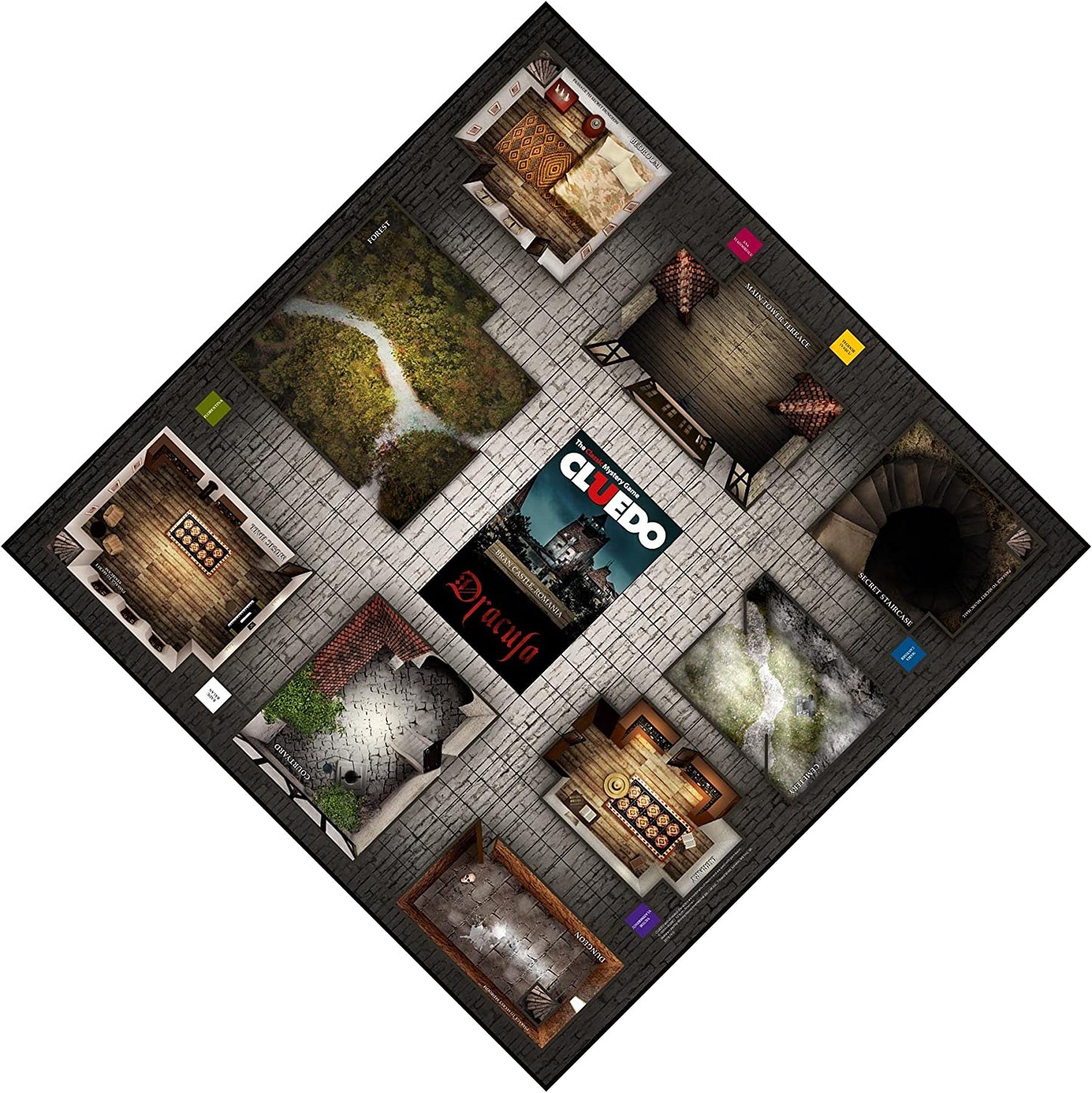 CL-ENT Dracula Cluedo - Classic Mystery Board Game