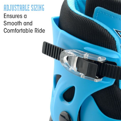 XOOTZ  TY6066-S- INLINES SKATES BLUE SMALL