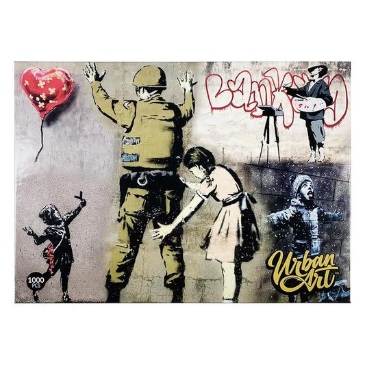 University Games Banksy Urban Art Puzzle for Kids and Adults