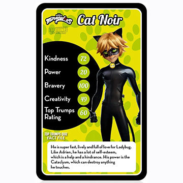 Miraculous Top Trumps Specials Card Game
