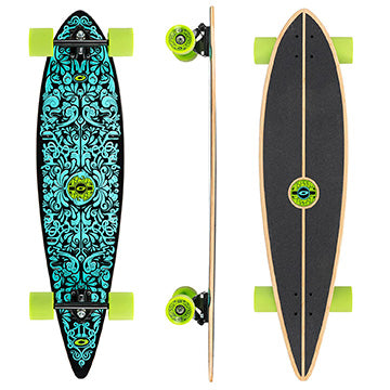 Osprey Pintail Longboard Complete 40" Skateboards Kids / Adult Skateboard - Spectrum