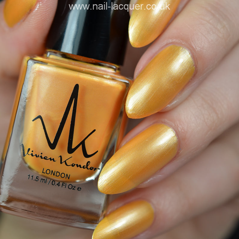Neon Gold – Vivien Kondor Classic Nail Polish