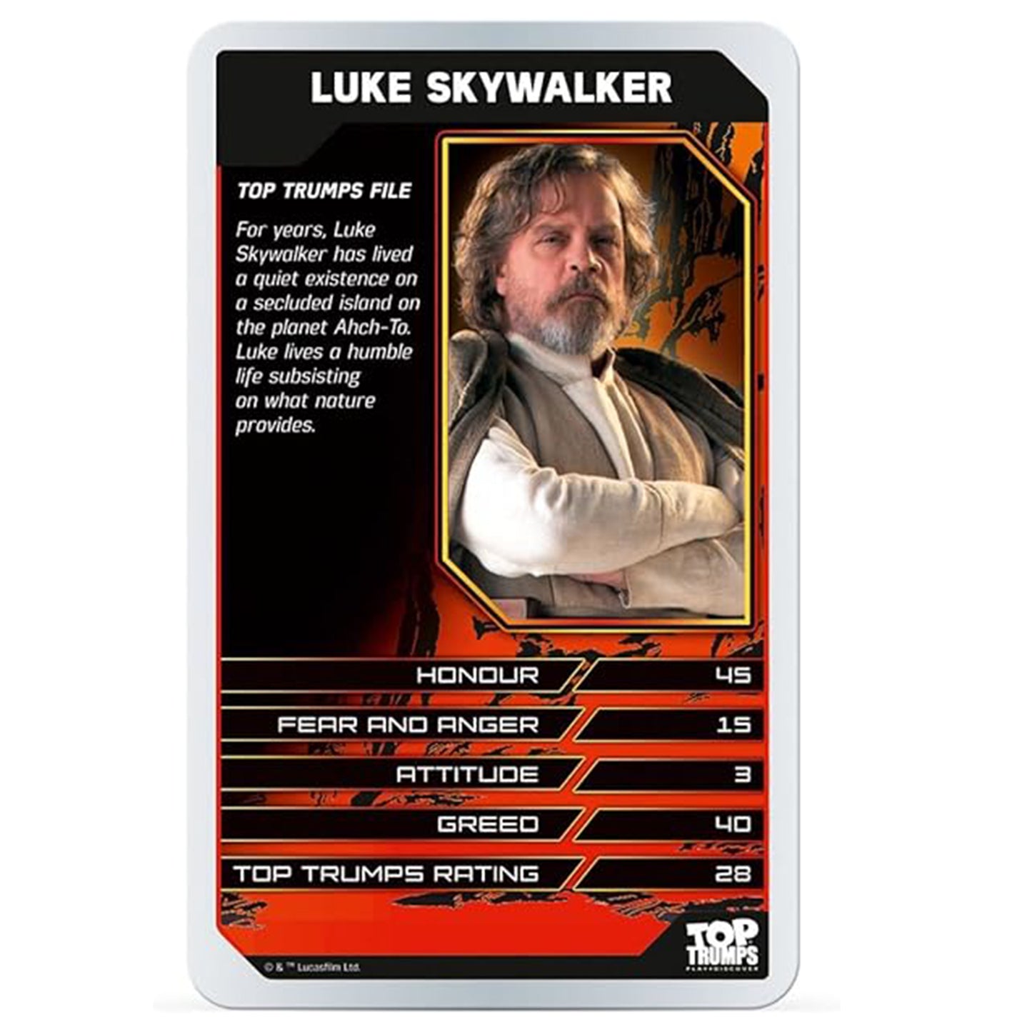 Top Trumps Star Wars Ep8 UK