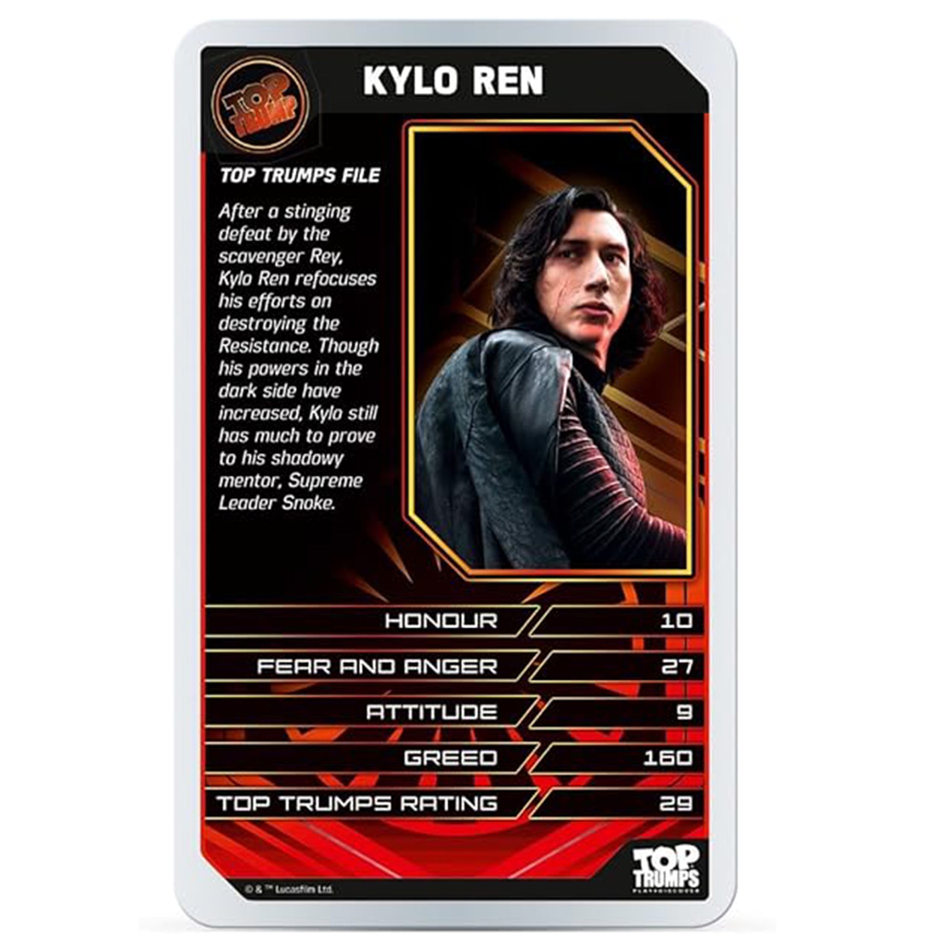 Top Trumps Star Wars Ep8 UK