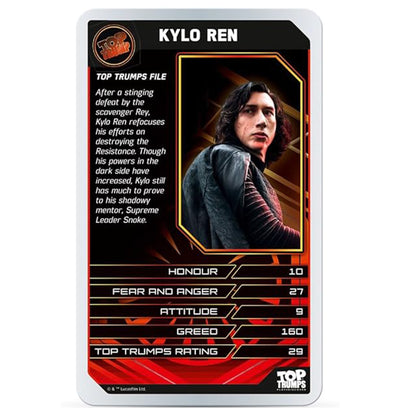 Top Trumps Star Wars Ep8 UK