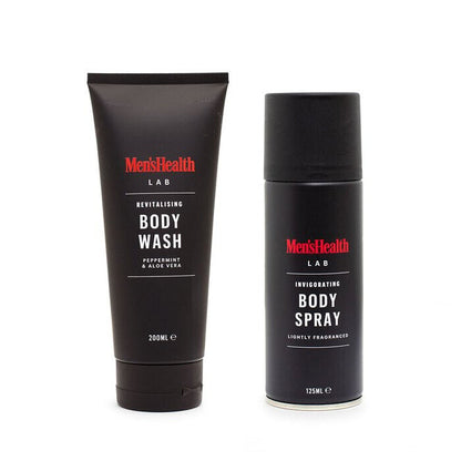 Men's Health Weekend Kit Was Overnight Bag Deodorant Body Spray Body Wash