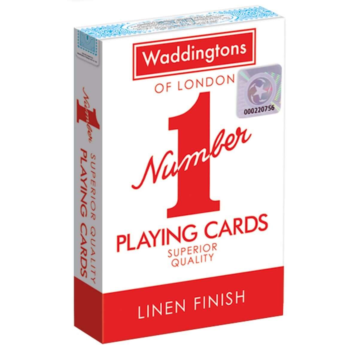 Waddingtons No. 1 Classic Playing Cards Blue / Red