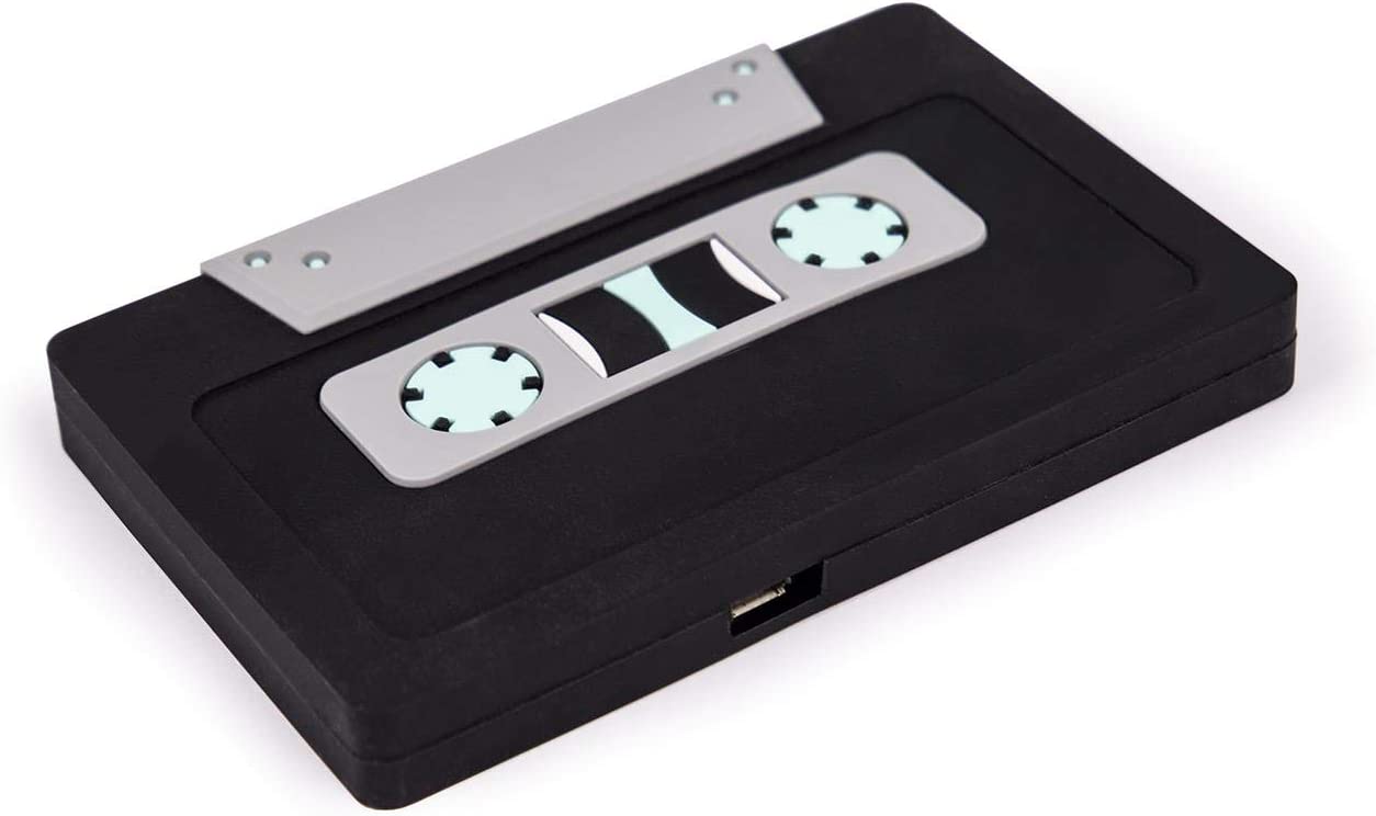 Fizz Creations Wireless Charger Cassette, Multi-Colour Colour, 13cm x 15cm x 4.