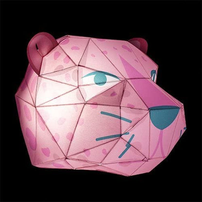 New Fizz Creations Make Your Own Leopard / Zebra Head Paper Light DIY Gift