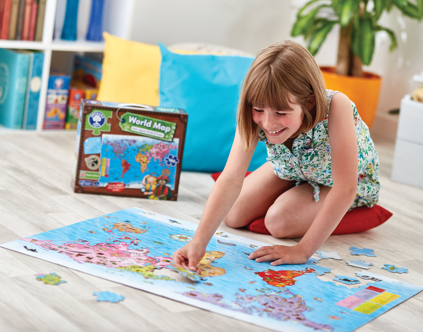 Orchard Toys - The World Map Jigsaw Puzzle