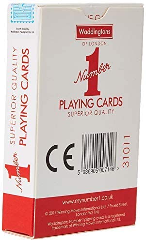 Waddingtons No. 1 Classic Playing Cards Blue / Red