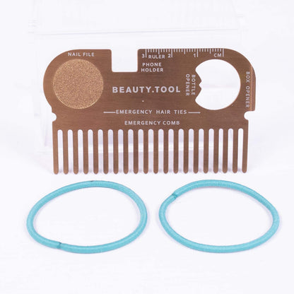 Fizz Creations Rose Gold Coloured Credit Card Tool, 8 cm x 2 cm