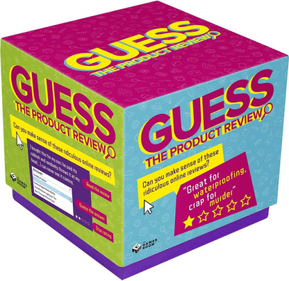 Fizz Creations Guess The Product Review, 1844 Multi Choice Quiz Games 100 Cards