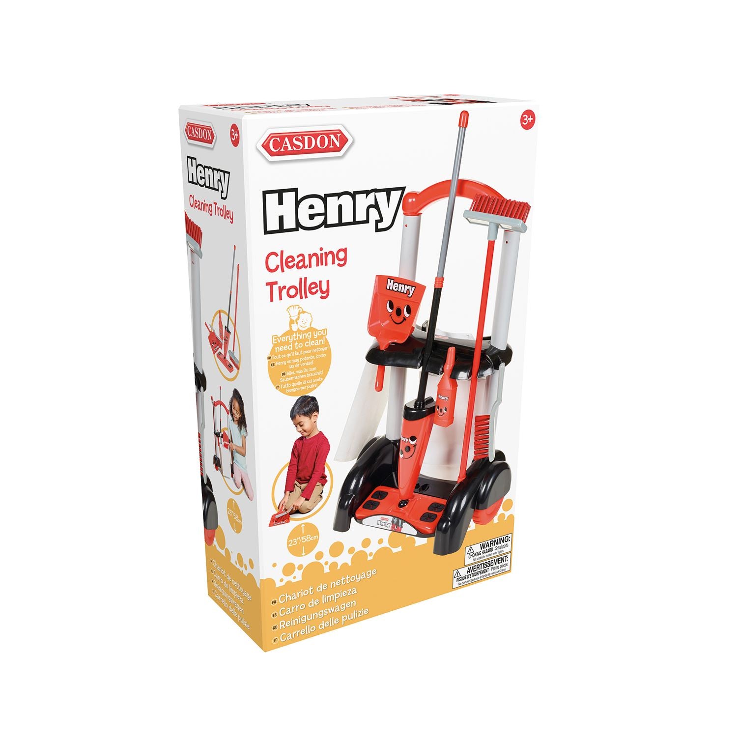 CASDON® Henry/Hetty Cleaning Trolley - Rich Kids Playground