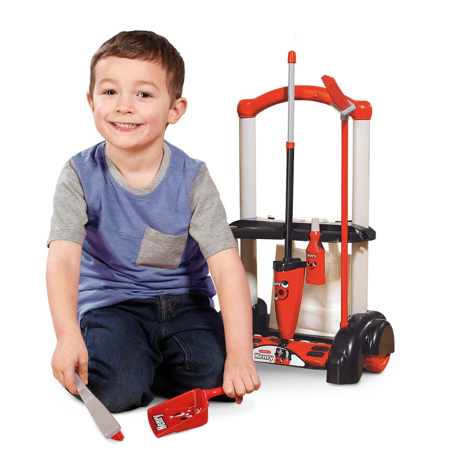 CASDON® Henry/Hetty Cleaning Trolley - Rich Kids Playground