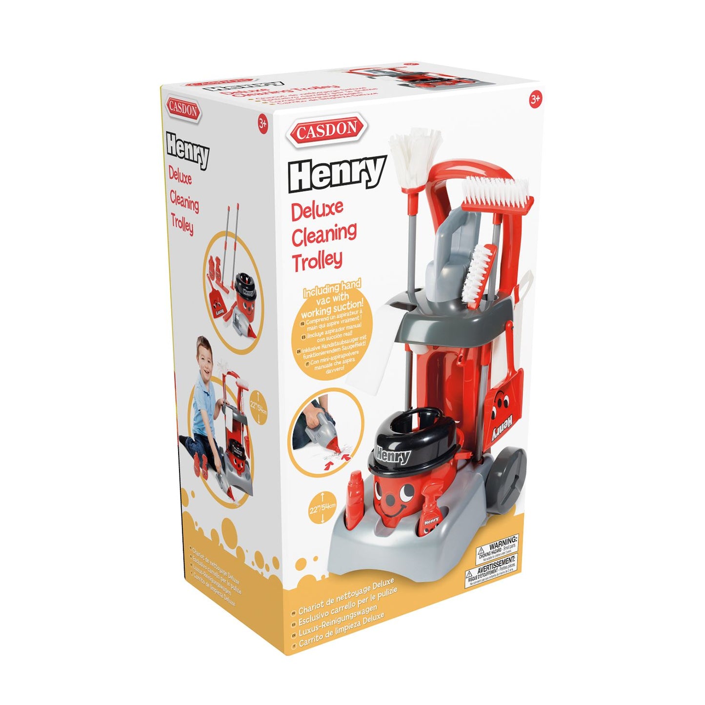 CASDON® Deluxe Henry/Hetty Cleaning Trolley - Rich Kids Playground