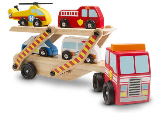 Melissa And Doug Emergency Vehicle Carrier