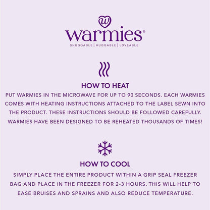 Warmies JUN-FOX-1 Heatable Plush Toy, Brown