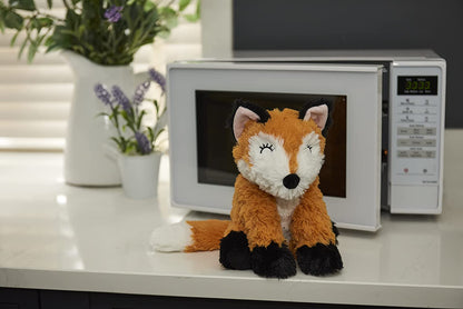 Warmies JUN-FOX-1 Heatable Plush Toy, Brown