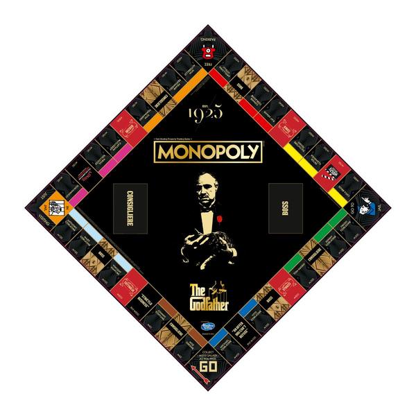 Monopoly Board Game - The Godfather (English) - Rich Kids Playground
