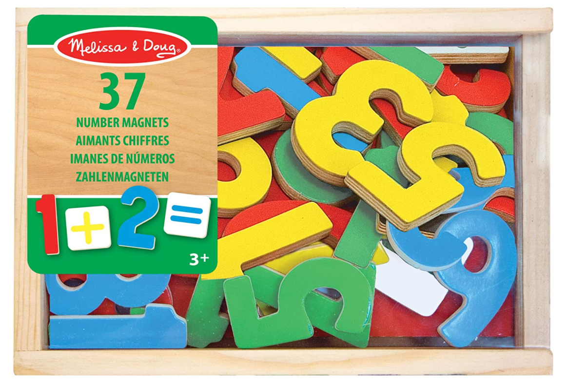 Melissa And Doug Magnetic Wooden Numbers