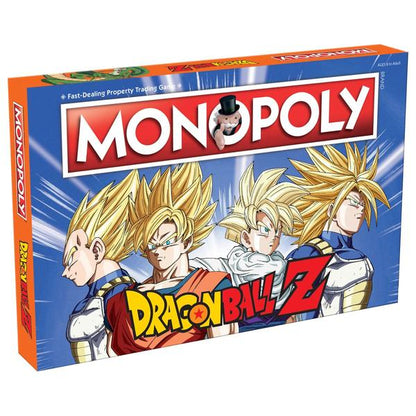 Monopoly Board Game- Dragon Ball Z - Rich Kids Playground
