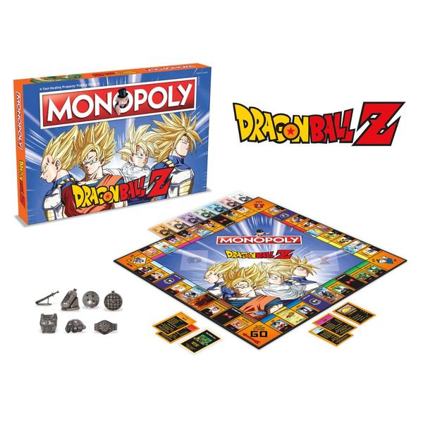 Monopoly Board Game- Dragon Ball Z - Rich Kids Playground