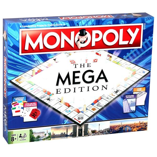 Monopoly Board Game - The Mega Edition - Rich Kids Playground