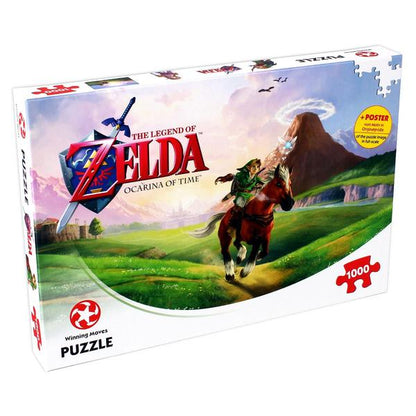 The Legend of Zelda Ocarina of Time - 1000 piece Puzzle - Rich Kids Playground