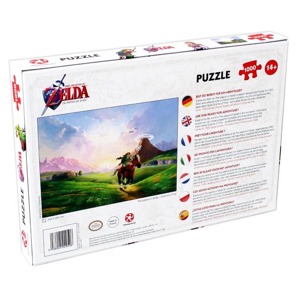 The Legend of Zelda Ocarina of Time - 1000 piece Puzzle - Rich Kids Playground