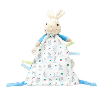Peter Rabbit Rattle and Blanket Comforter Gift Set