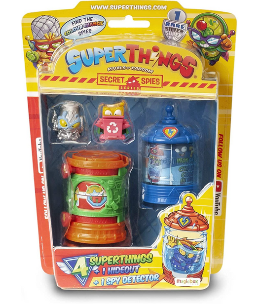 SUPERTHINGS Secret Spies - Blister4 Secret Hideout