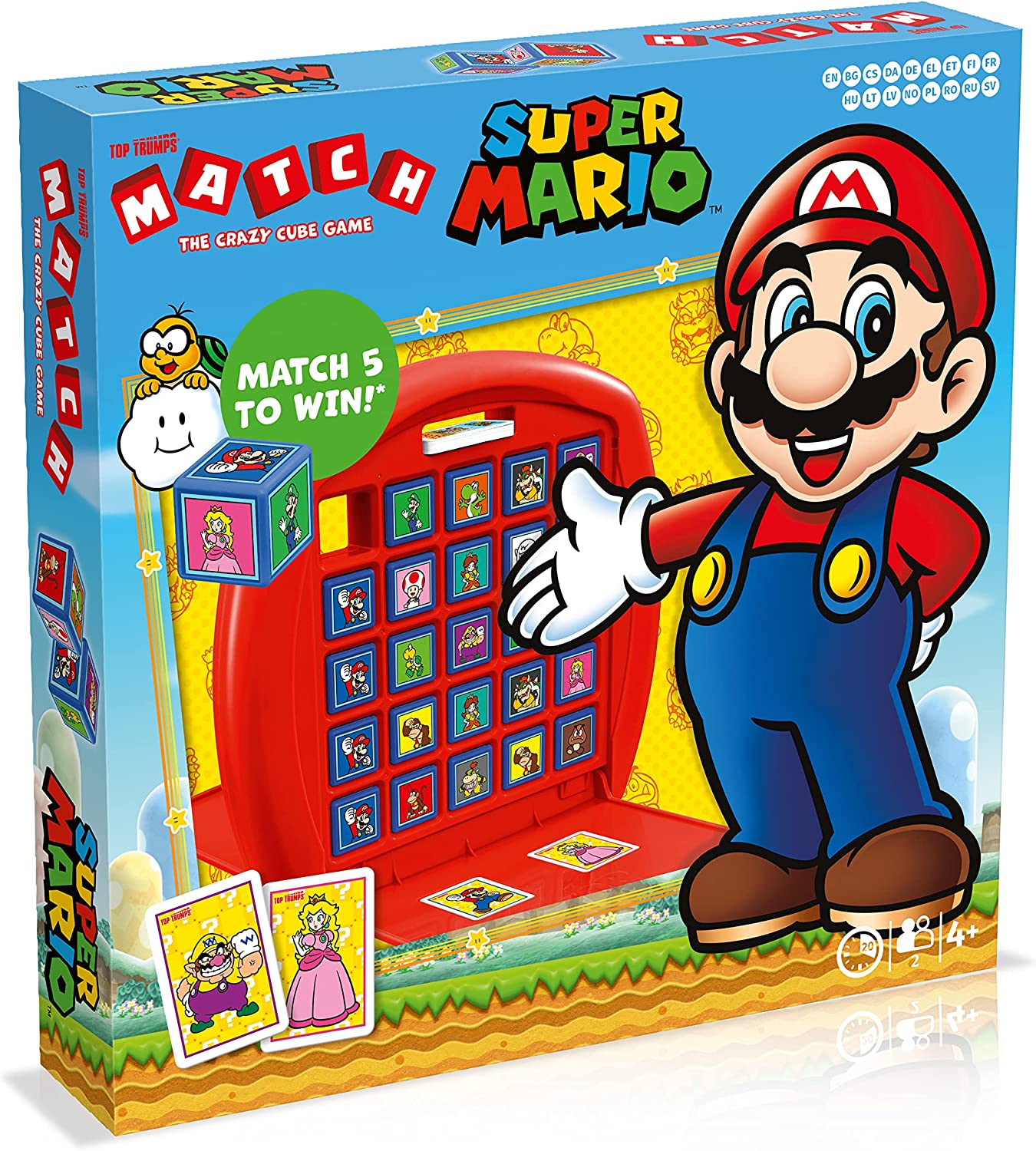 Top Trumps Match Super Mario Board Game Alter 4+ Multilingual