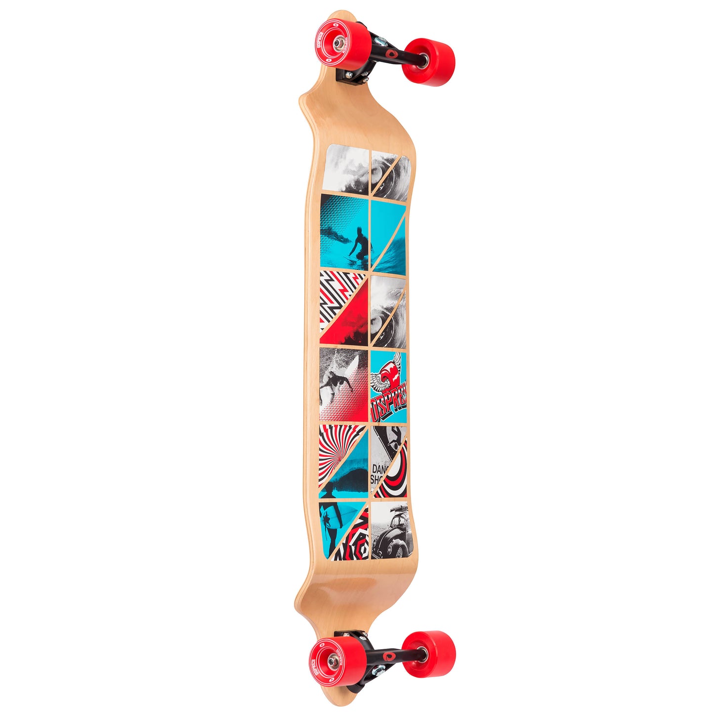 OSPREY - TY5255 - CUBE - 41" LONGBOARD  SKATEBOARD - Rich Kids Playground