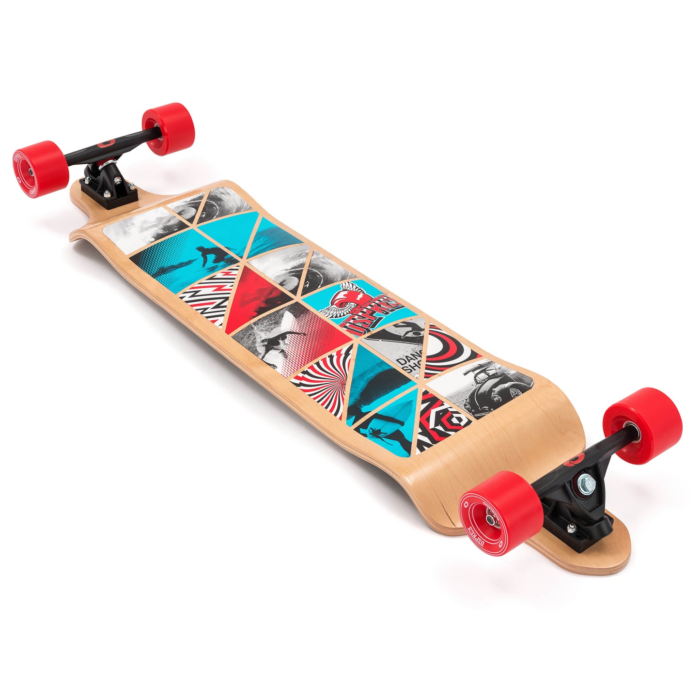 OSPREY - TY5255 - CUBE - 41" LONGBOARD  SKATEBOARD - Rich Kids Playground