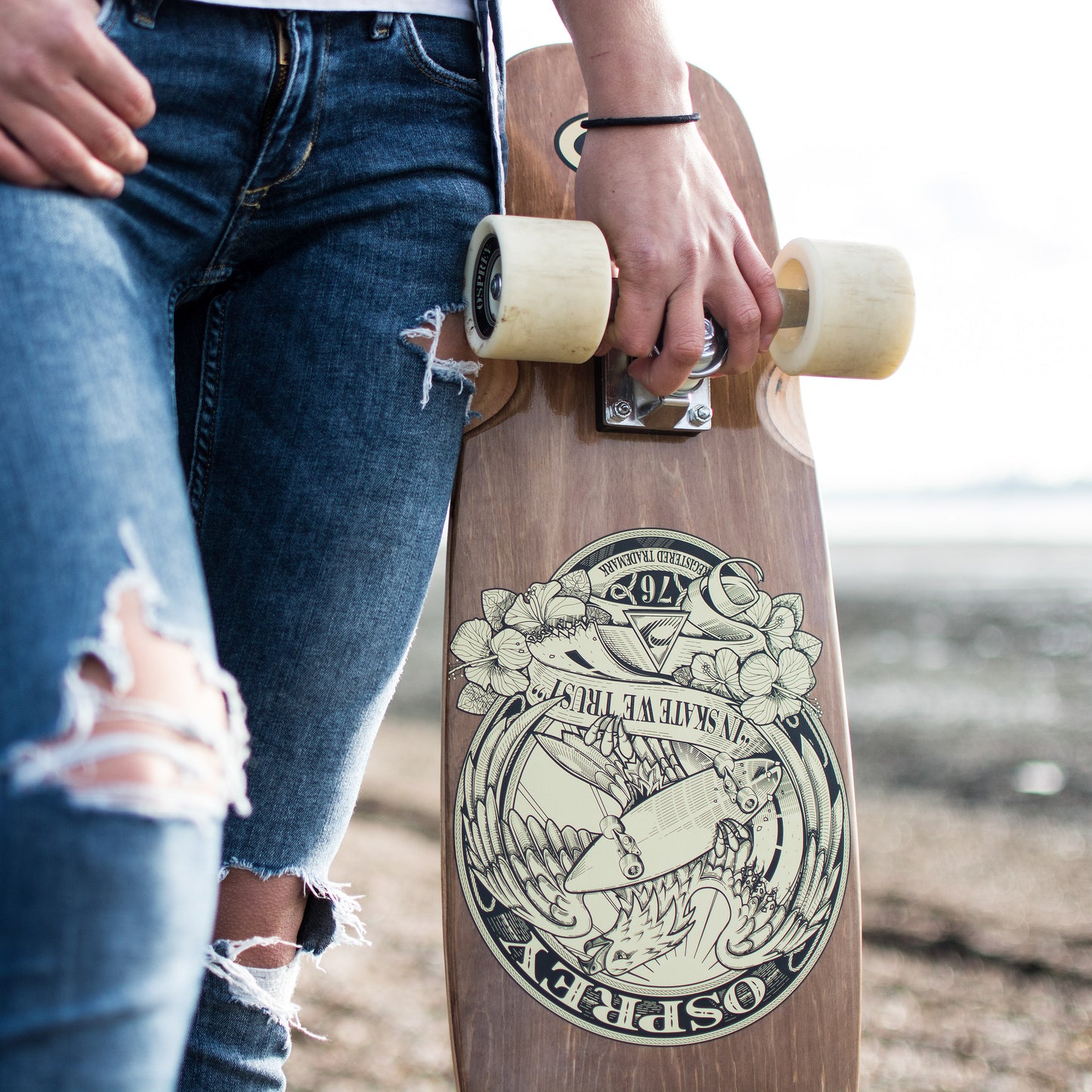 OSPREY - IN SK8 WE TRUST - 27" CRUISER
