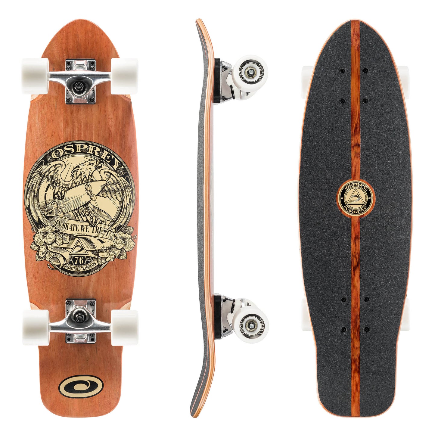 OSPREY - IN SK8 WE TRUST - 27" CRUISER