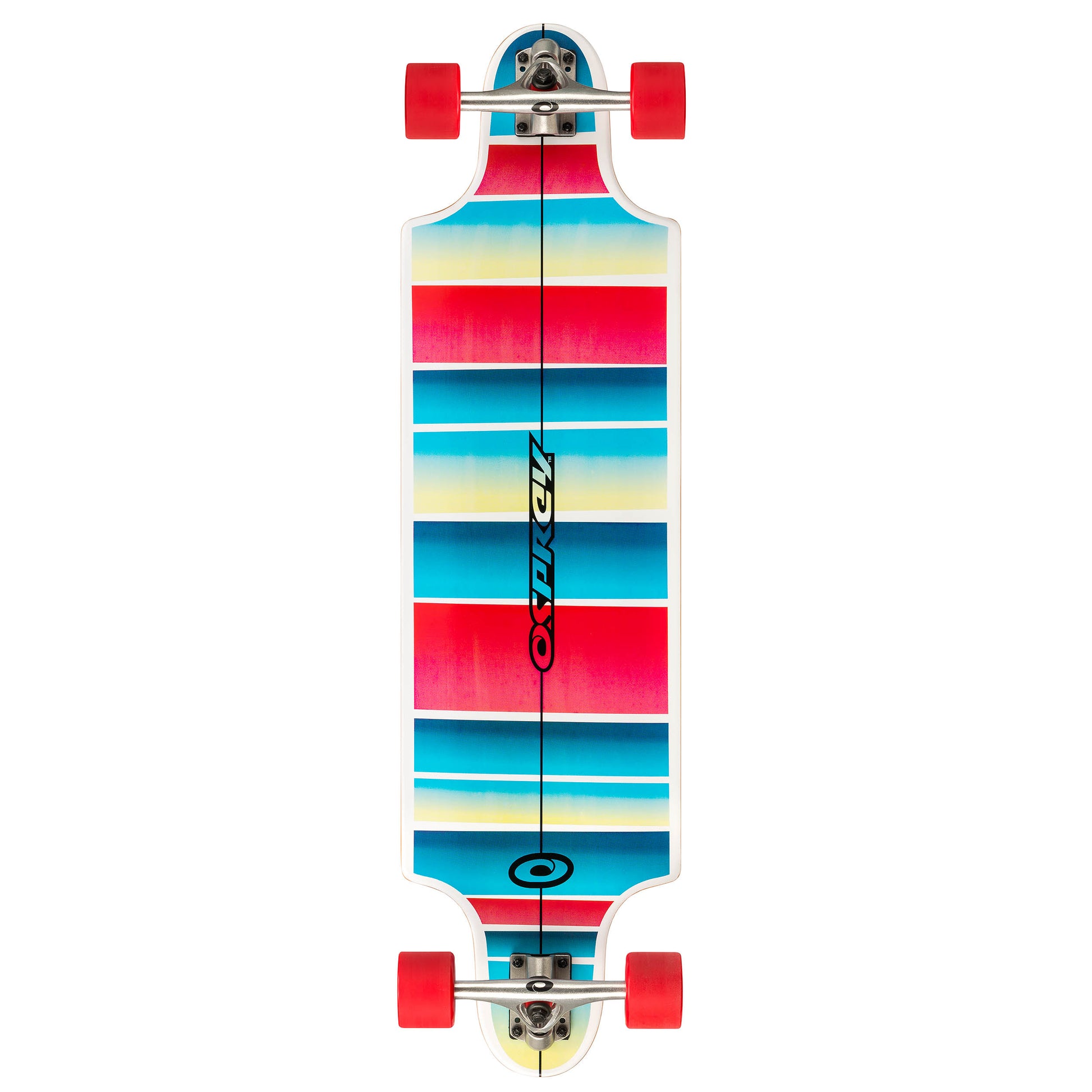 OSPREY STRIPE - TY5481 - 38" LONGBOARD SKATEBOARD - Rich Kids Playground