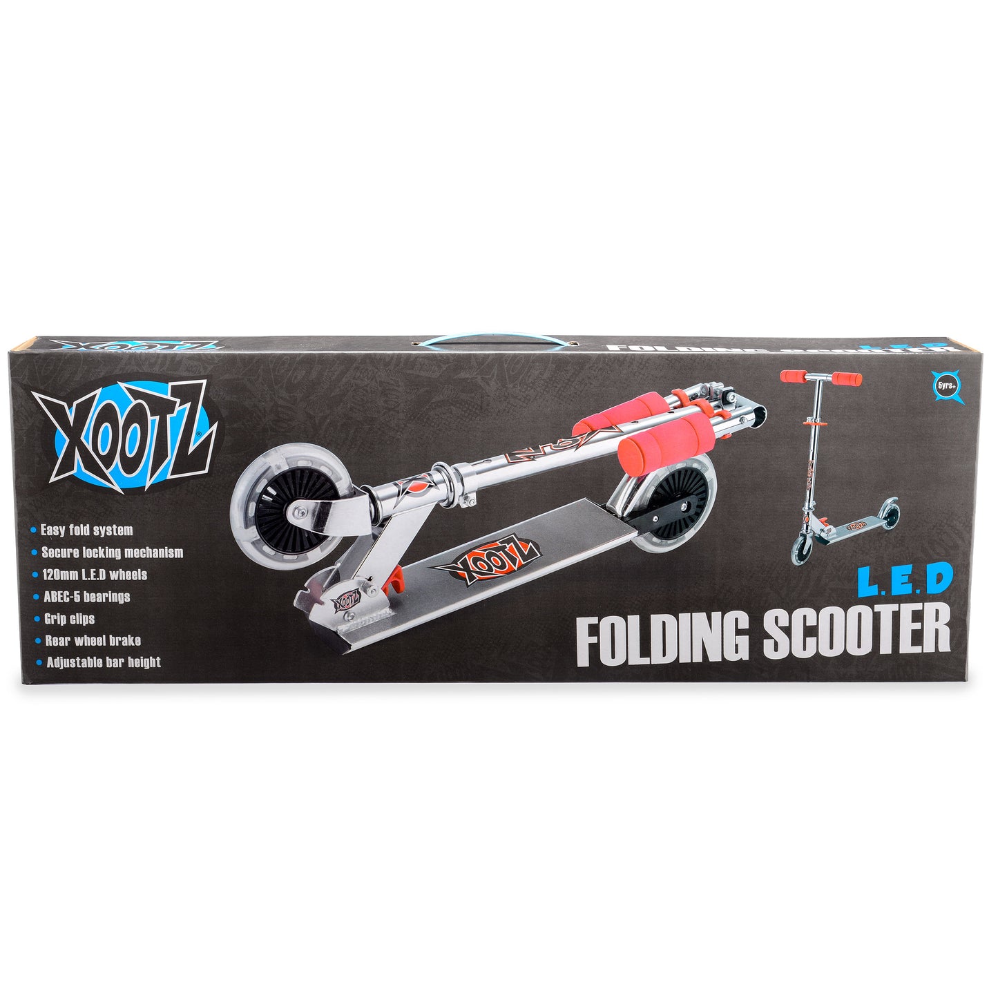 XOOTZ® - LED Folding Scooter - TY5716/8 - Rich Kids Playground
