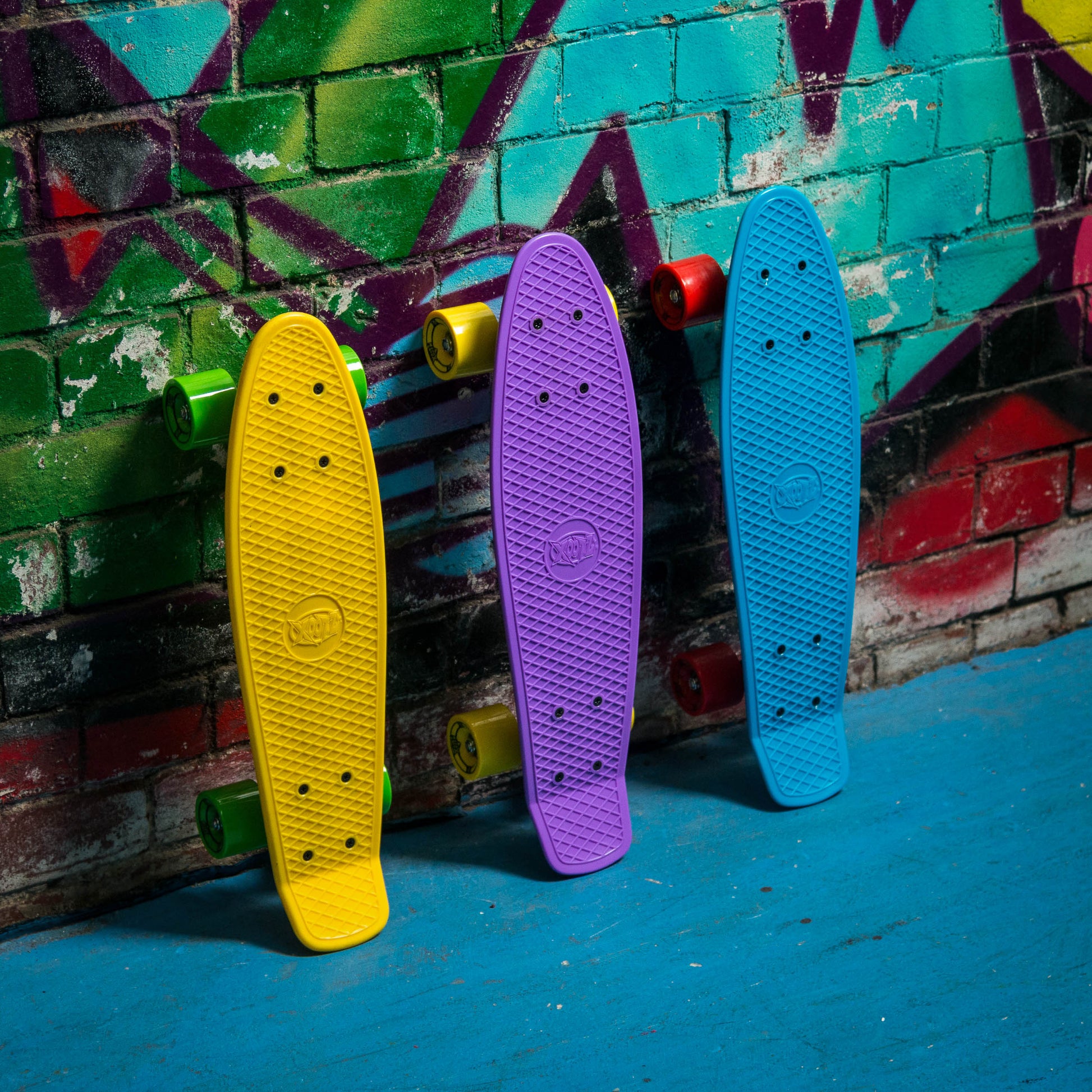 XOOTZ - TY5722 - PP SKATEBOARD -BLUE -22 - Rich Kids Playground
