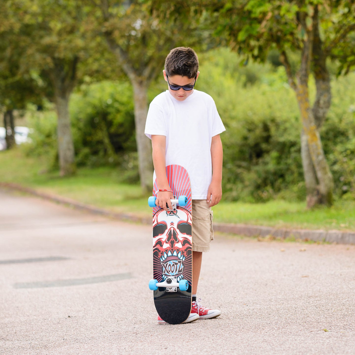 XOOTZ® -  Doublekick 31'' Skateboard - Rich Kids Playground