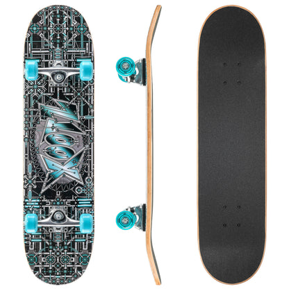 XOOTZ® -  Doublekick 31'' Skateboard - Rich Kids Playground