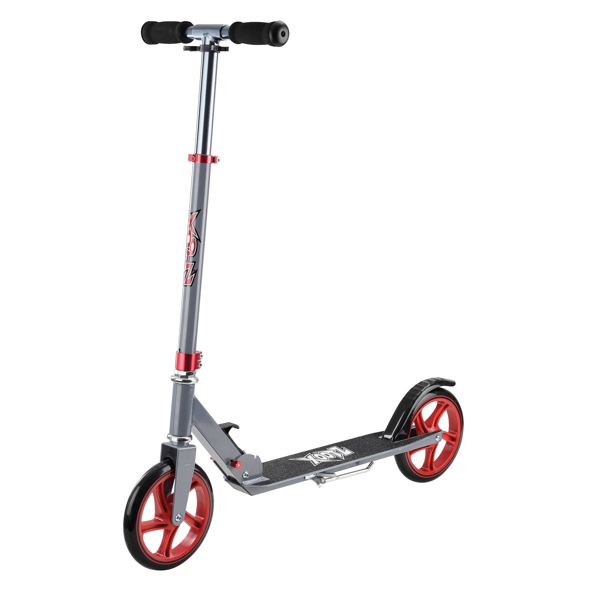 XOOTZ LARGE WHEELED FOLDABLE SCOOTER - GUNMETAL - Rich Kids Playground