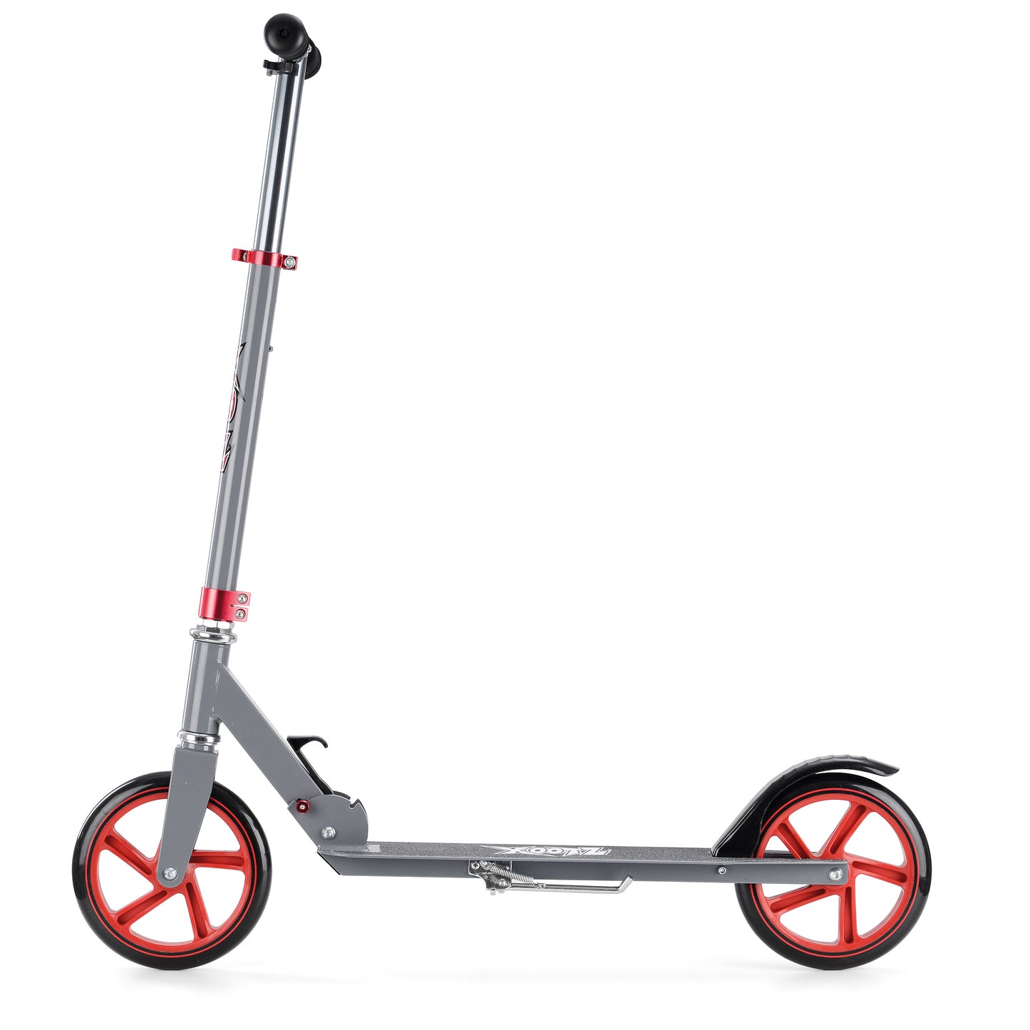 XOOTZ LARGE WHEELED FOLDABLE SCOOTER - GUNMETAL - Rich Kids Playground