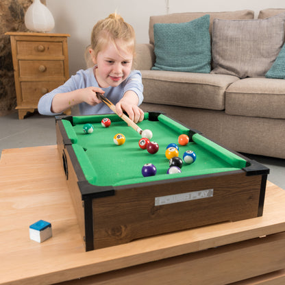 20" POOL TABLE GAME - Rich Kids Playground