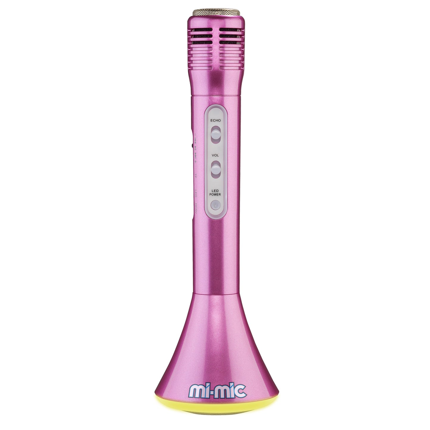 Mi-Mic Karaoke Microphone Speaker with Wireless Bluetooth and LED Lights