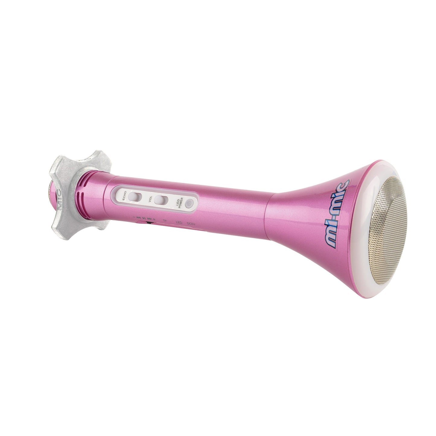Mi-Mic Karaoke Microphone Speaker with Wireless Bluetooth and LED Lights