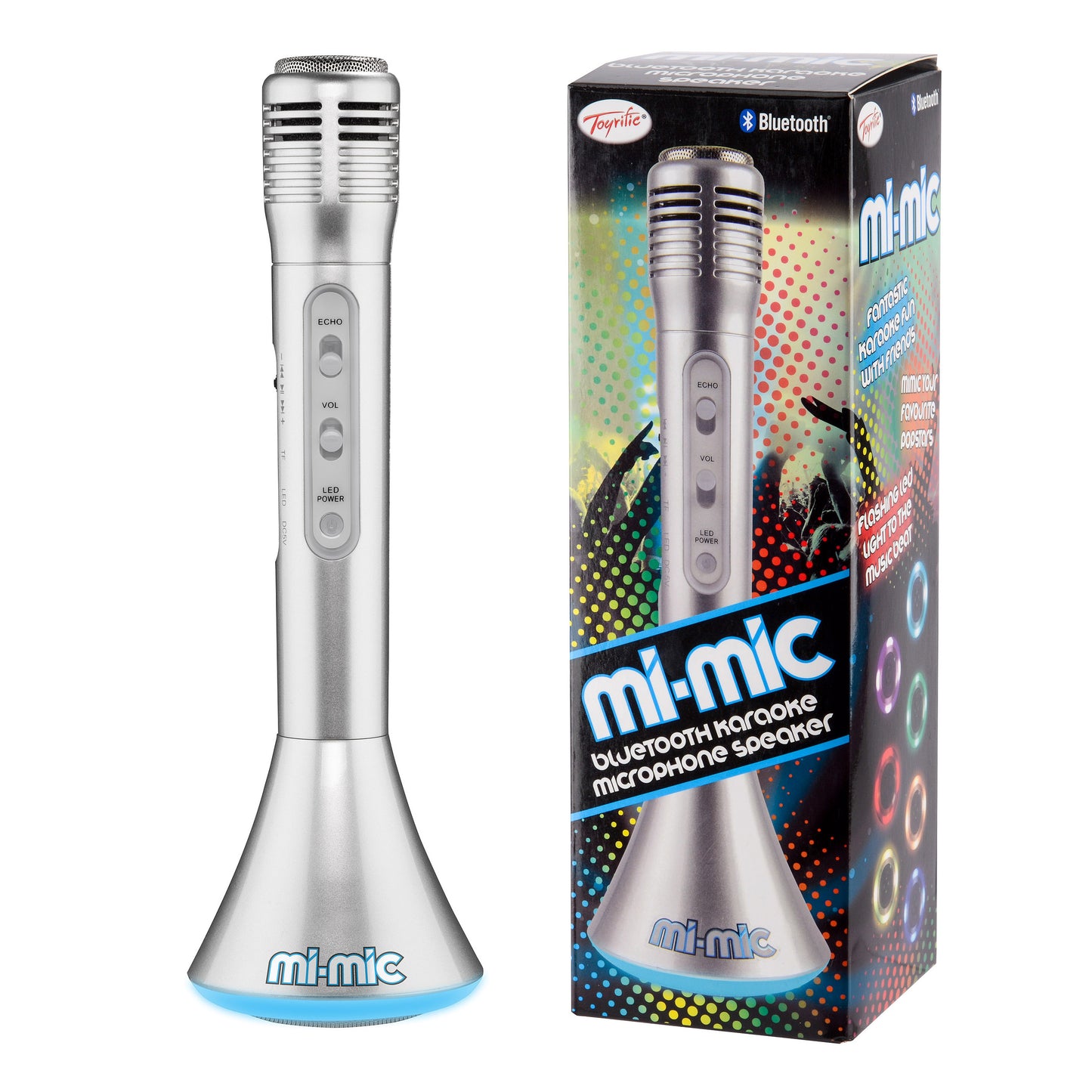 MI-MIC MICROPHONE SPEAKER SILVER - Rich Kids Playground