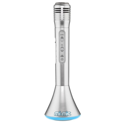 Mi-Mic Karaoke Microphone Speaker with Wireless Bluetooth and LED Lights