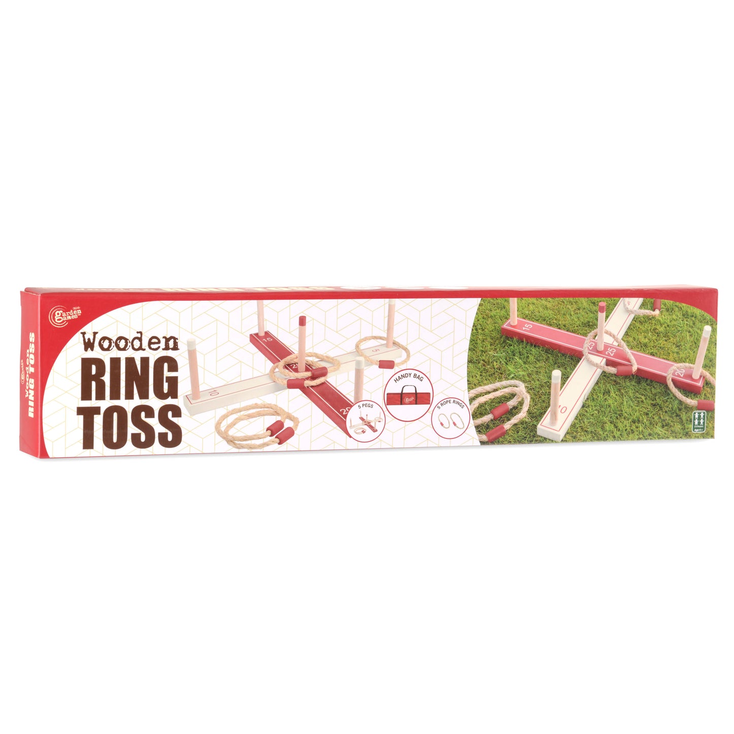Toyrific - TY5964 - GARDEN GAMES RING TOSS - Rich Kids Playground